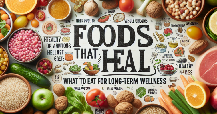 Foods That Heal: What to Eat for Long-Term Wellness