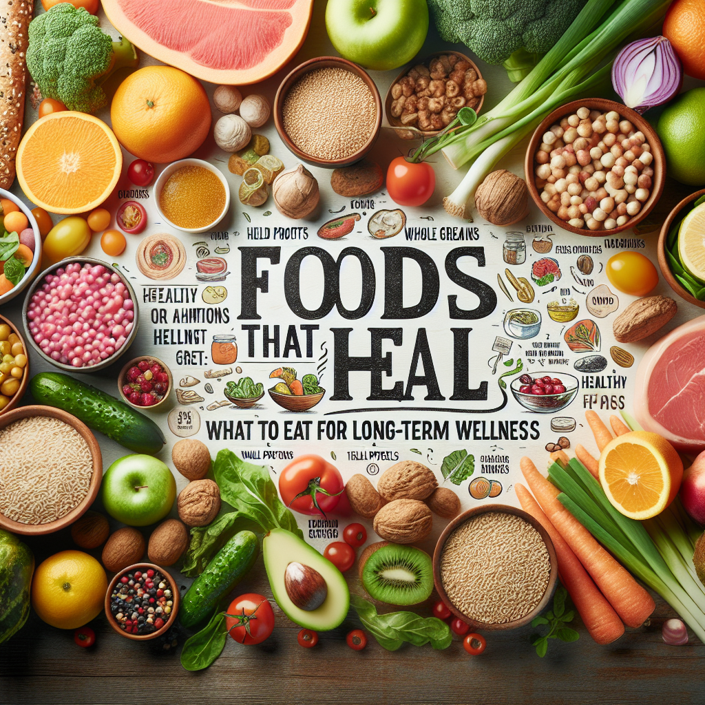 Foods That Heal: What to Eat for Long-Term Wellness
