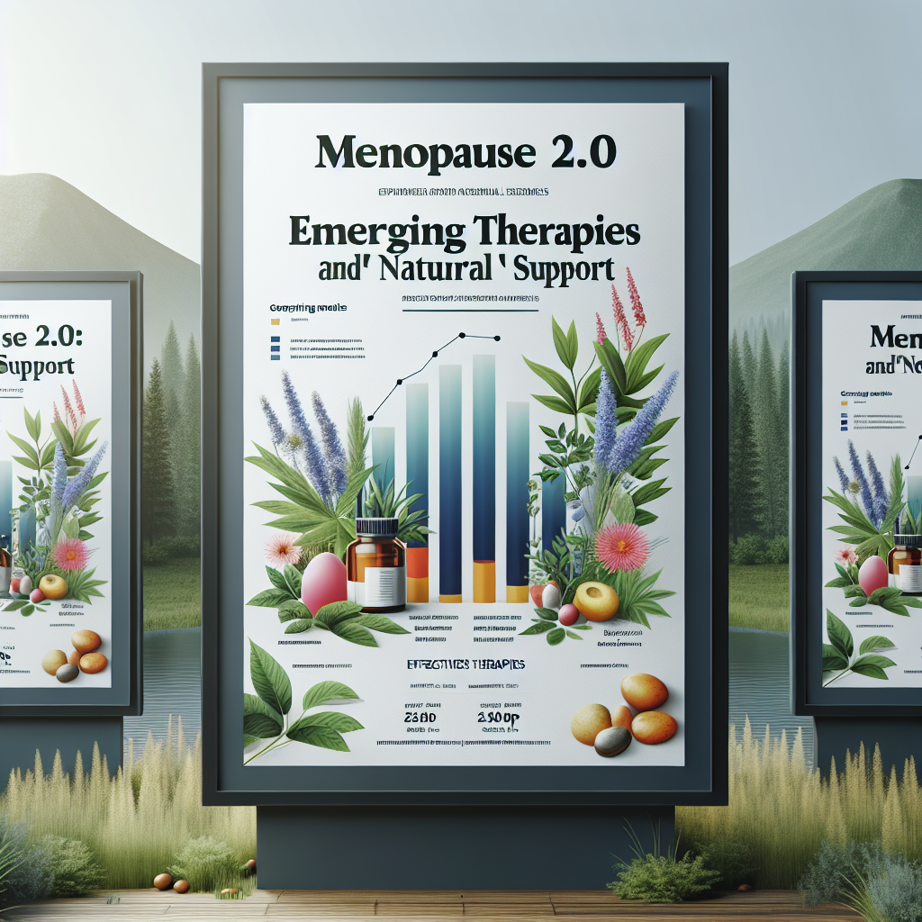 Menopause 2.0: Emerging Therapies and Natural Support