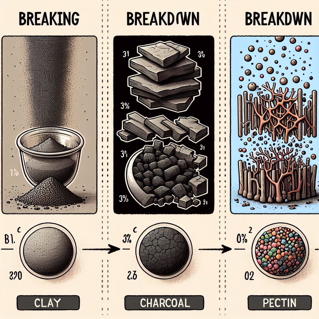 Breaking Down Binders: Clay, Charcoal, and Pectin