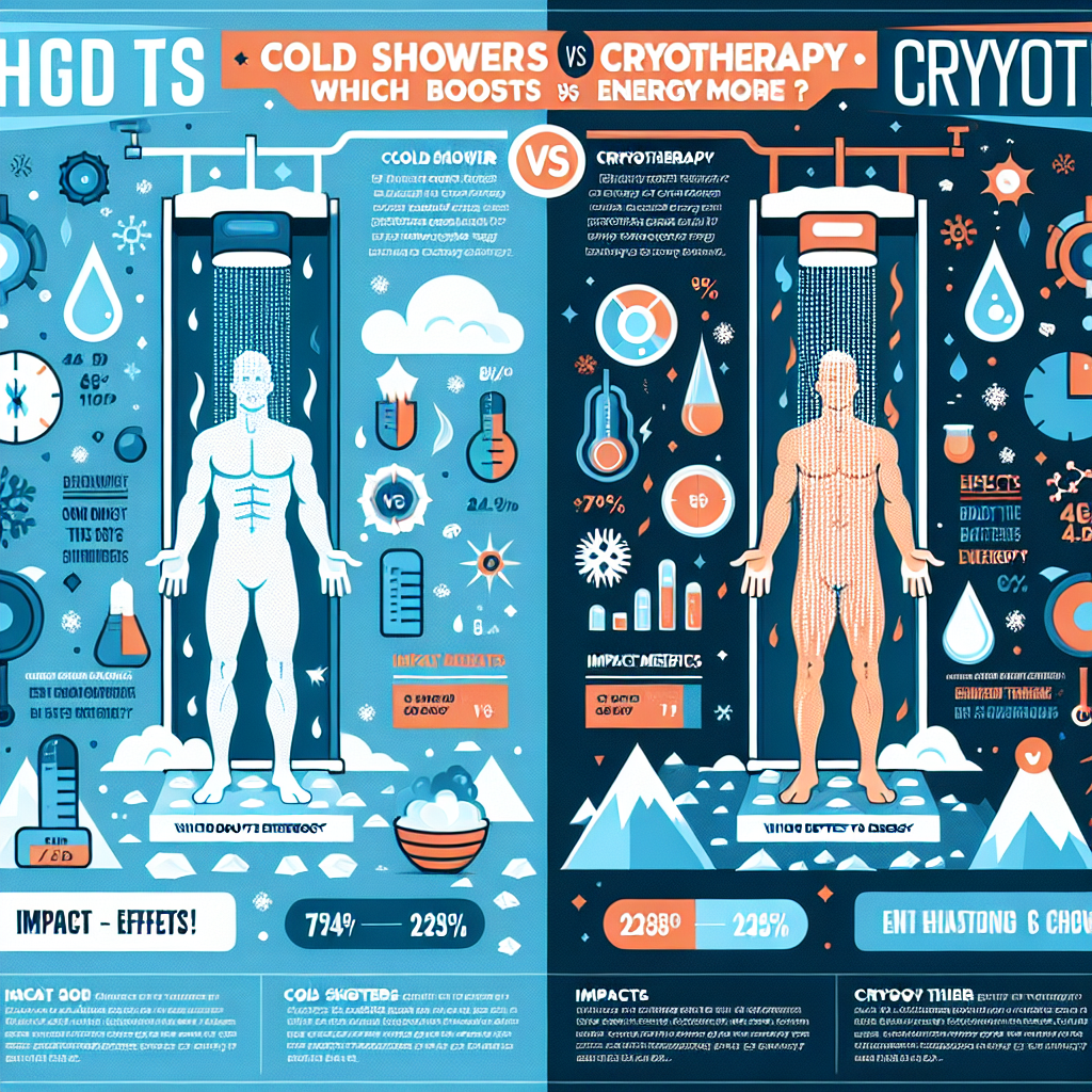 Cold Showers vs Cryotherapy: Which Boosts Energy More?