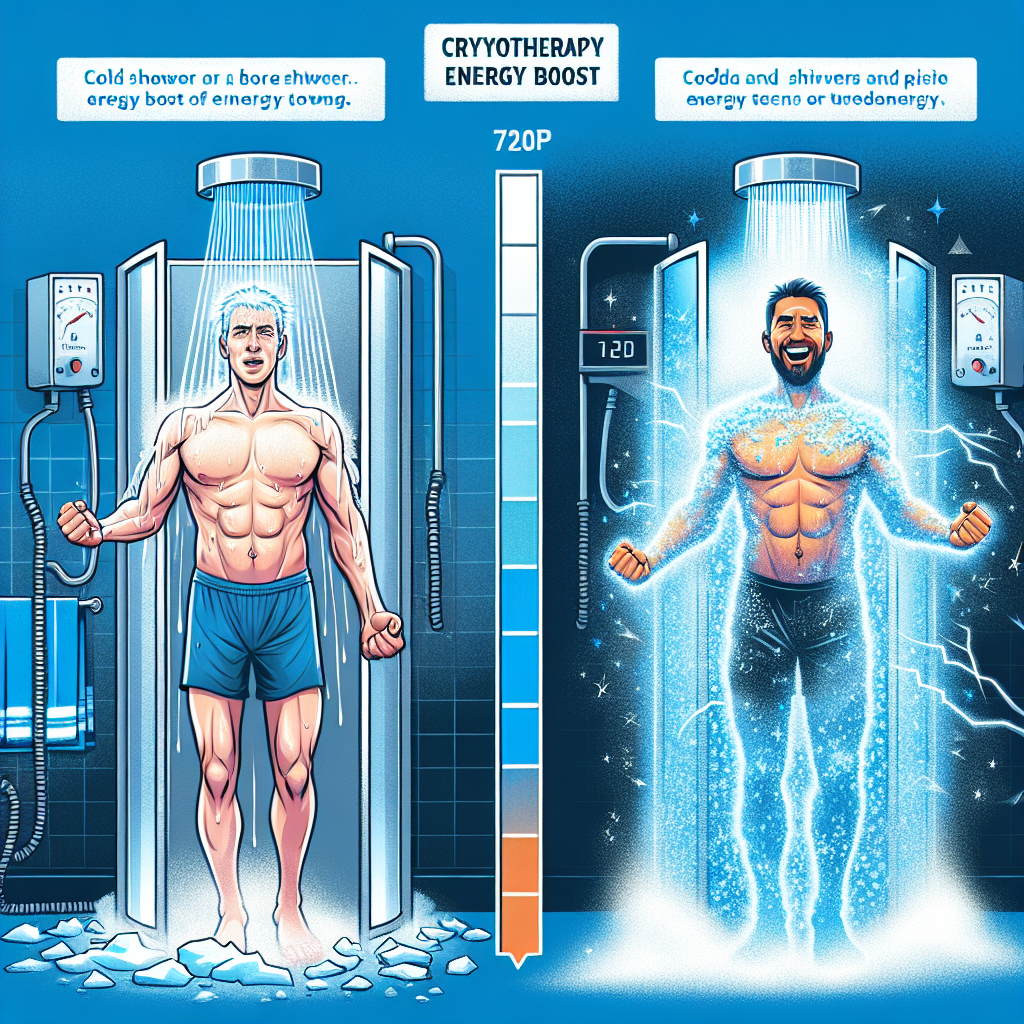 Cold Showers vs Cryotherapy: Which Boosts Energy More?