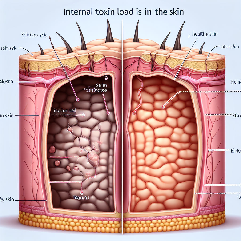 How Skin Reflects Internal Toxin Load