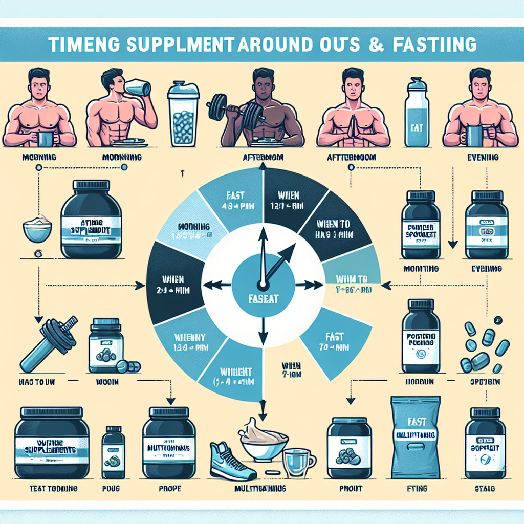 How to Time Supplements Around Workouts and Fasting