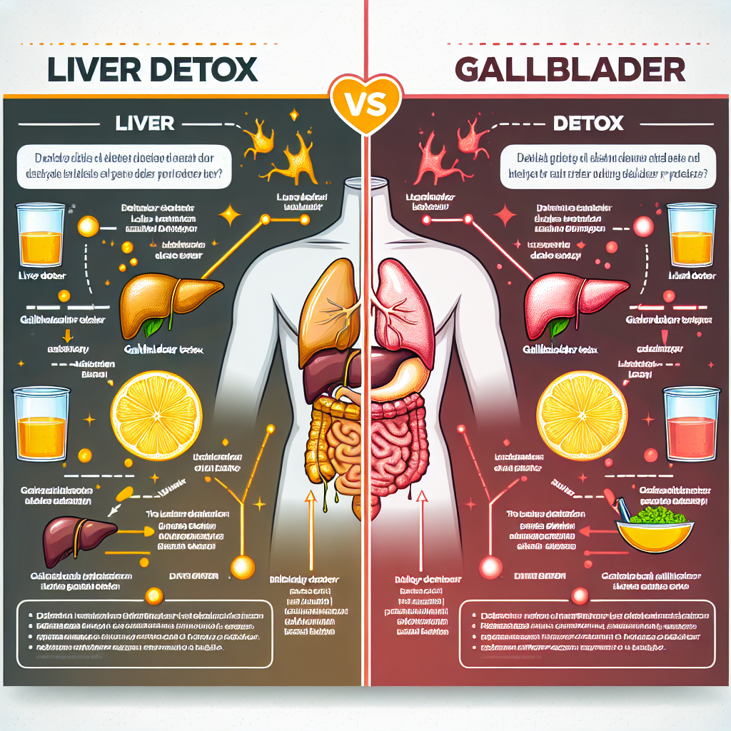 Liver vs Gallbladder Detox: What’s the Difference?