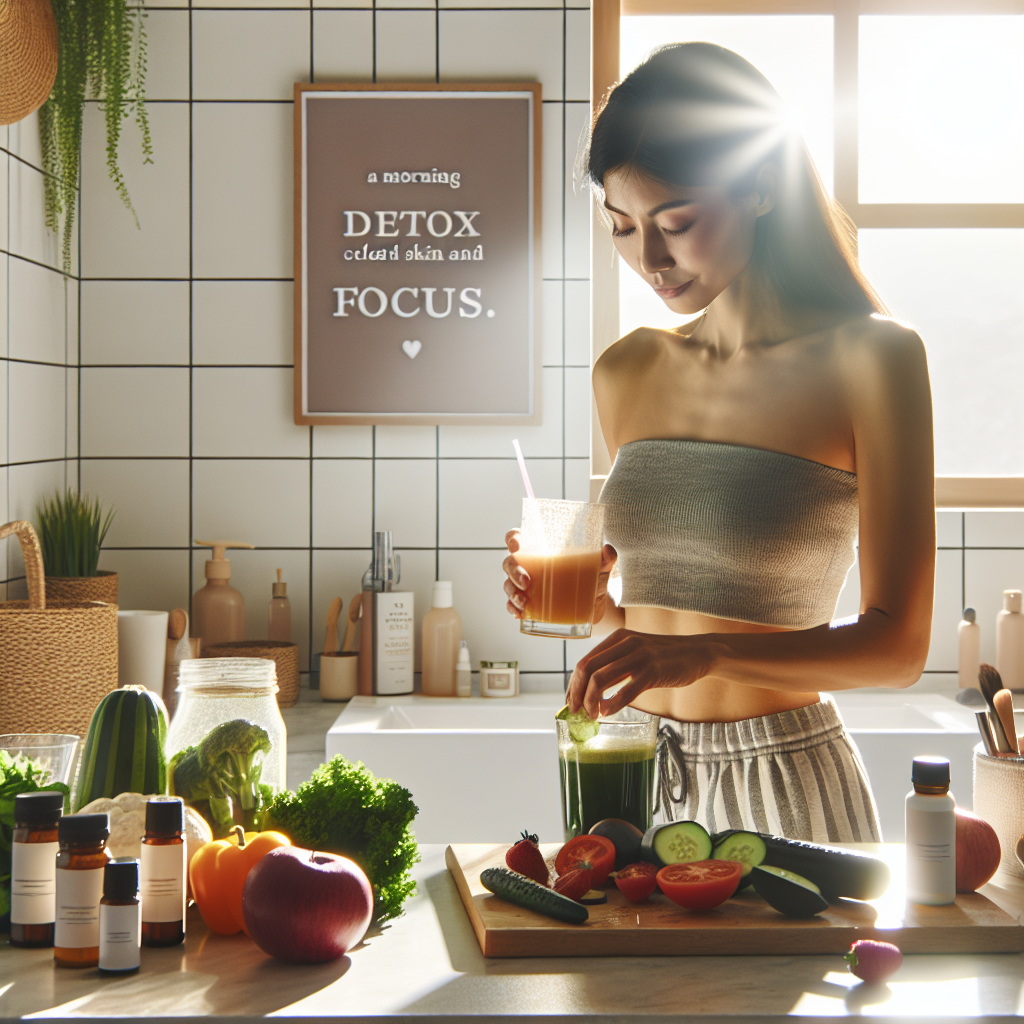 The Morning Detox Routine for Clear Skin and Focus
