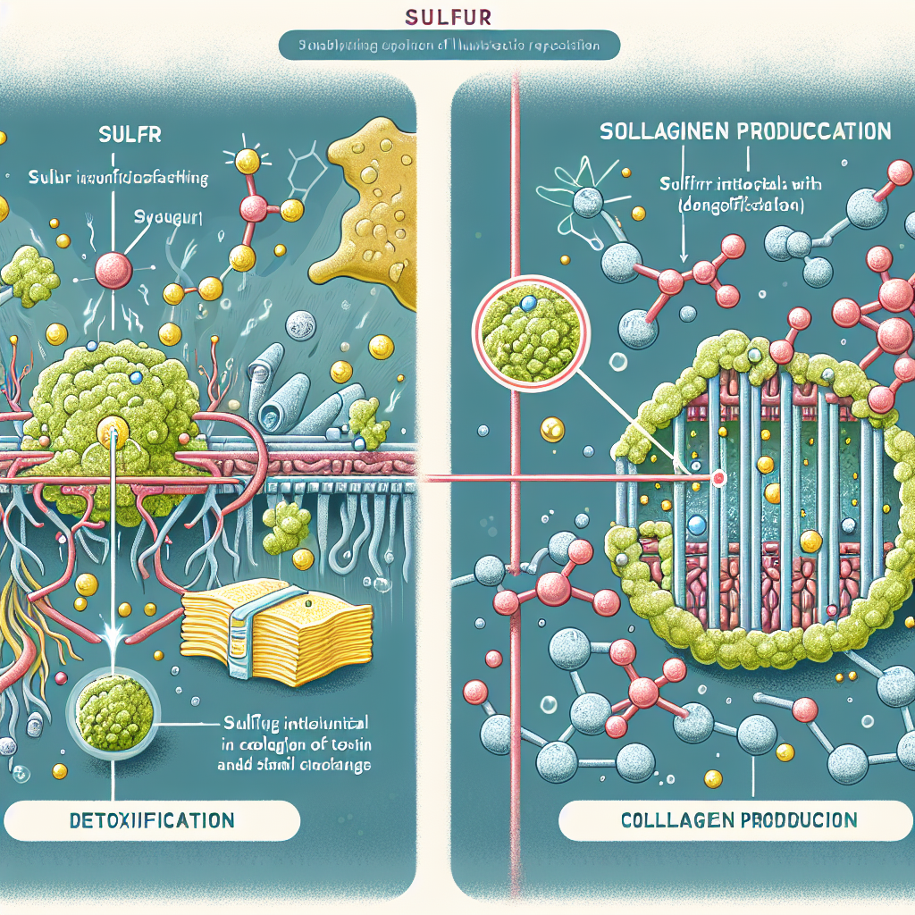 The Role of Sulfur in Detoxification and Collagen Production