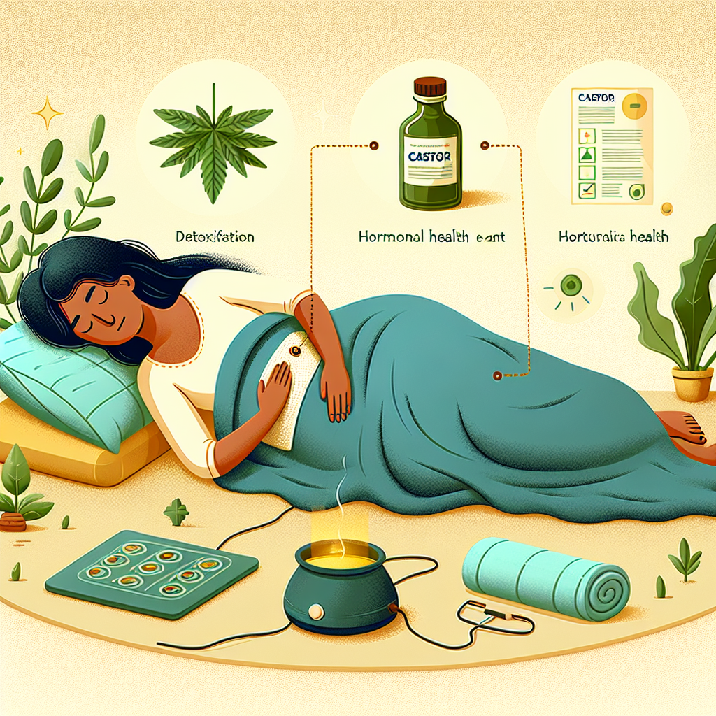 Using Castor Oil Packs for Detox and Hormonal Health