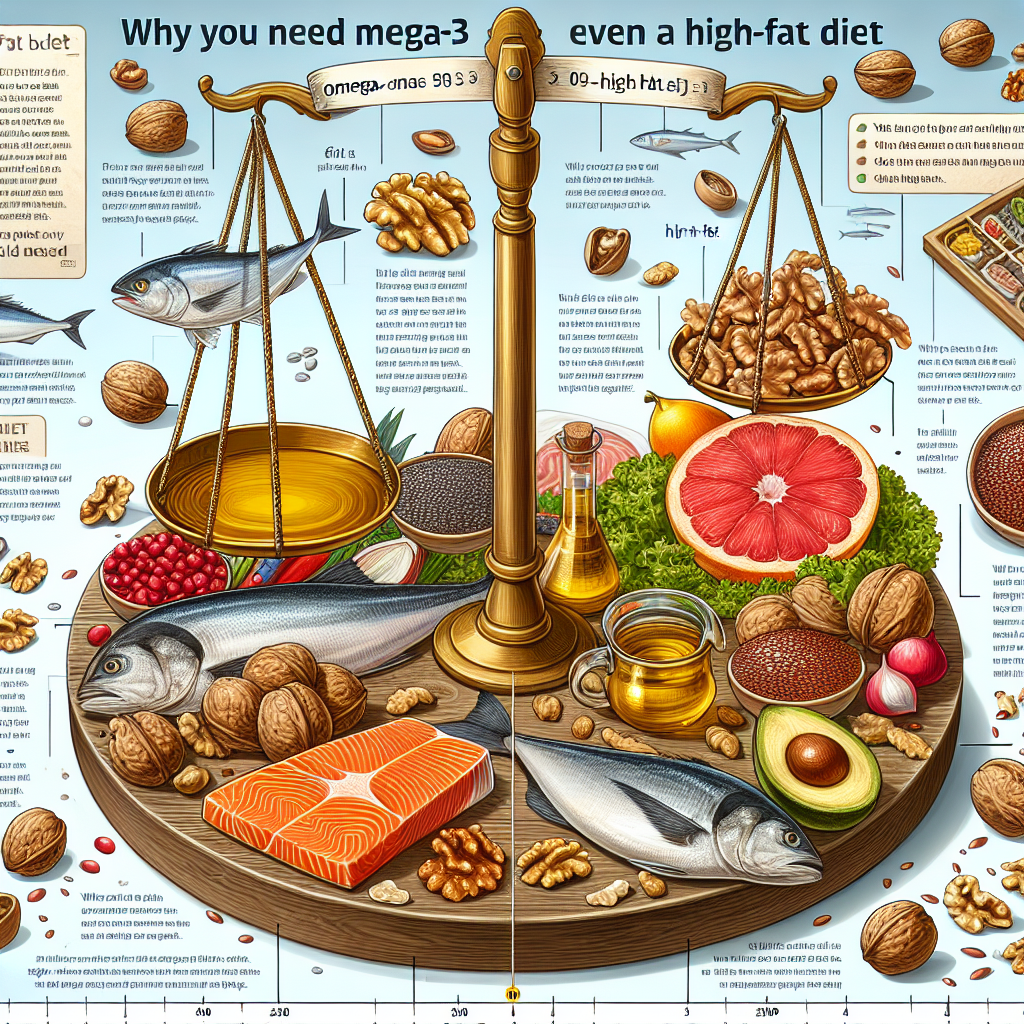 Why You Need Omega-3 (Even on a High-Fat Diet)