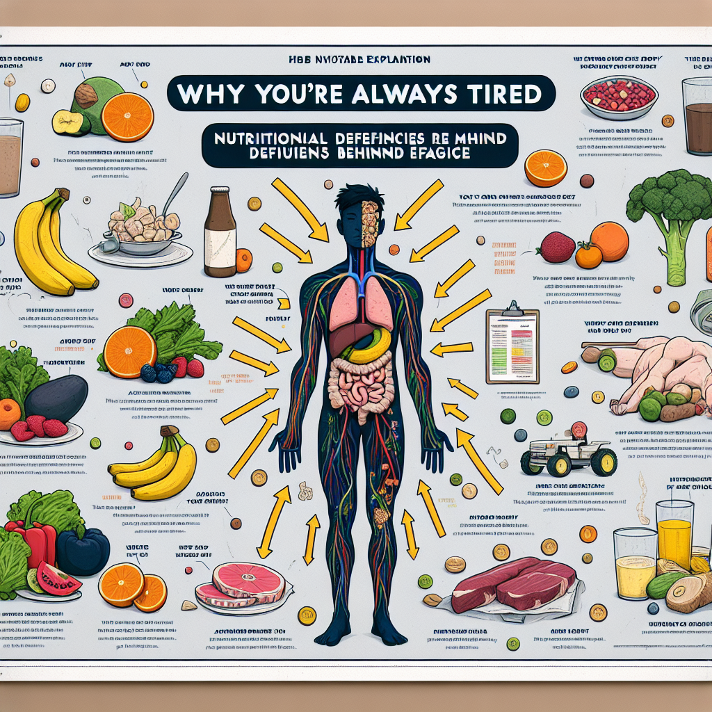 Why You’re Always Tired: Nutritional Deficiencies Behind Fatigue