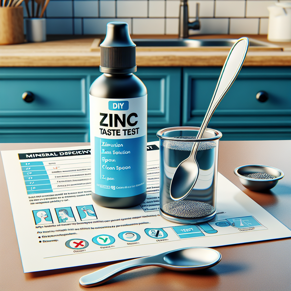 Zinc Taste Test: A DIY Way to Gauge Mineral Deficiency